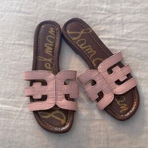 Sam Edelman Blush Pink Slide Sandals